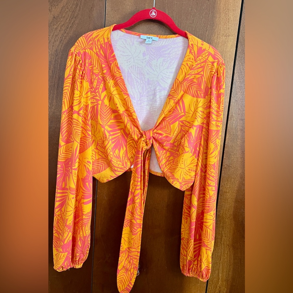 Vibrant Orange and Pink Two piece set
